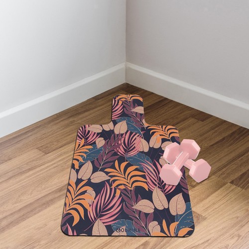 Yoga pad portable sweat - pad,